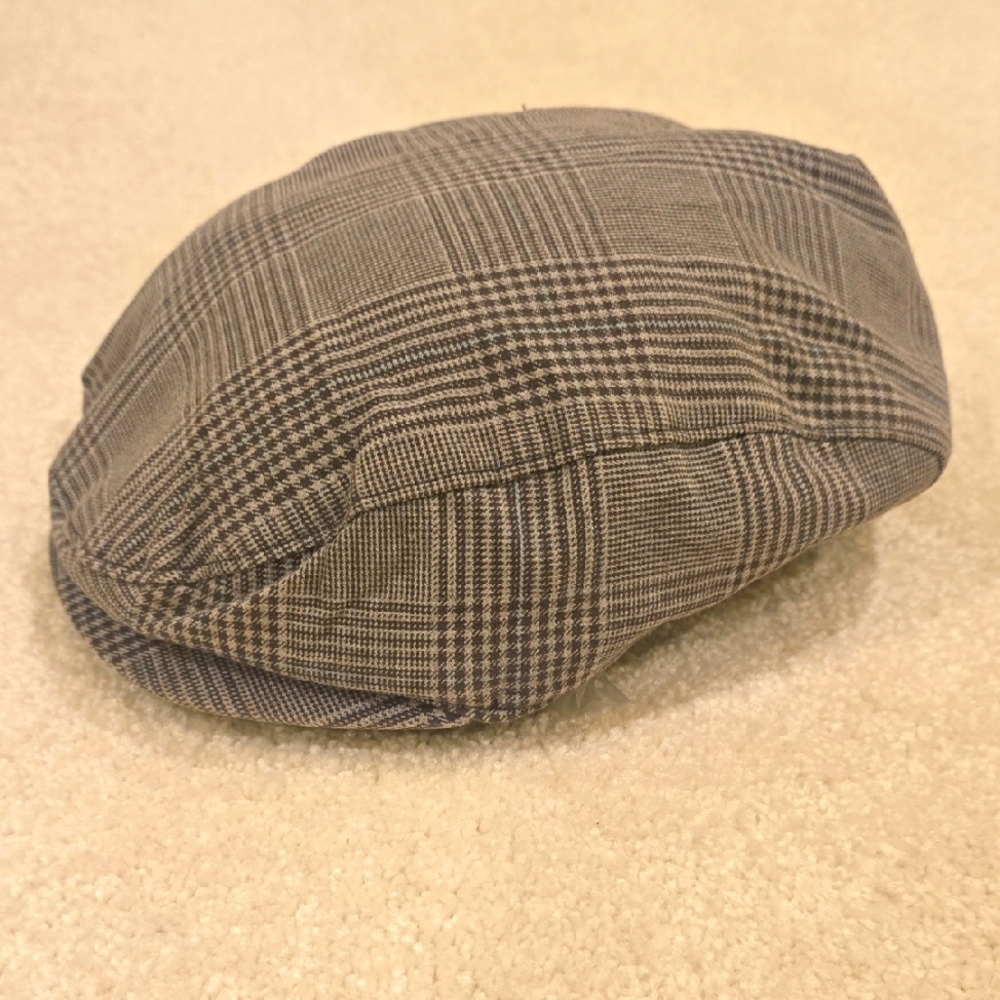 Janie and Jack Plaid Newsboy Cap